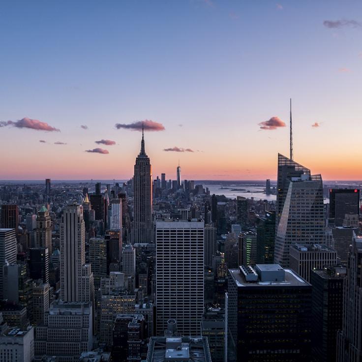 Sunset outdoors in United States