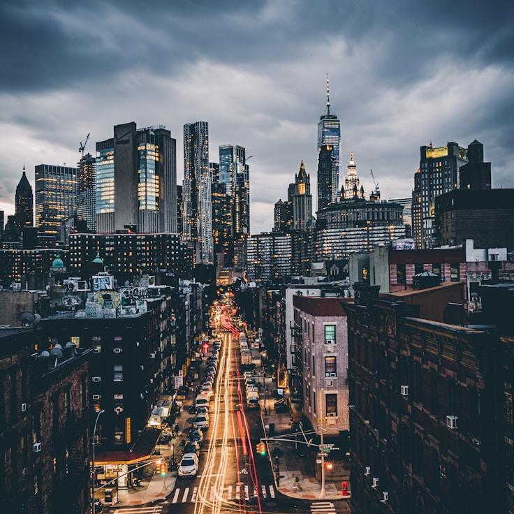 City skyline in New York, United States